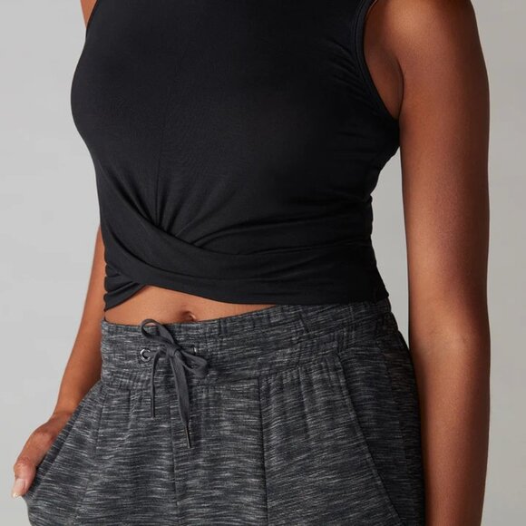 $45 TAVI Twist Tank Ebony - Picture 3 of 4